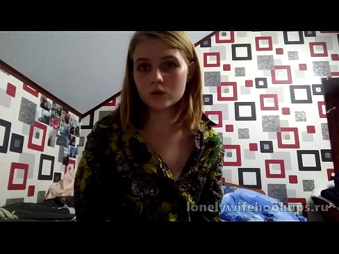 ❤️ 来自俄罗斯的年轻金发碧眼的学生喜欢更大的阴茎。 ️❌ Russian porn